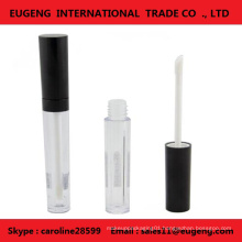 Elegant empty lip gloss tube with applicator